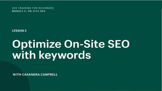 How to SEO optimize a website with keywords