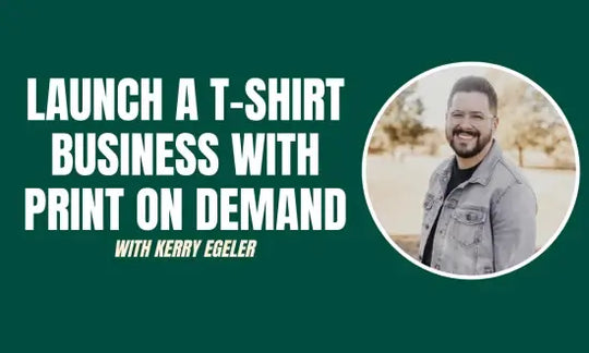 Print on demand: How to start an online T-shirt business